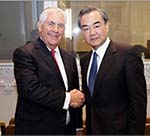Chinese FM Meets with U.S. Counterpart on Bilateral Ties, Nuclear Issue 